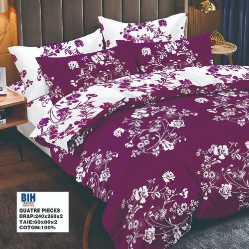 Draps en coton super doux 
