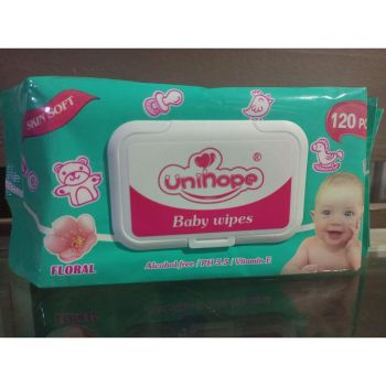 Lingette bébé Unihope pack 120