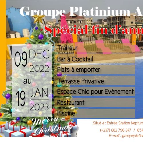 Spécial Noël au Platinium Apparts 